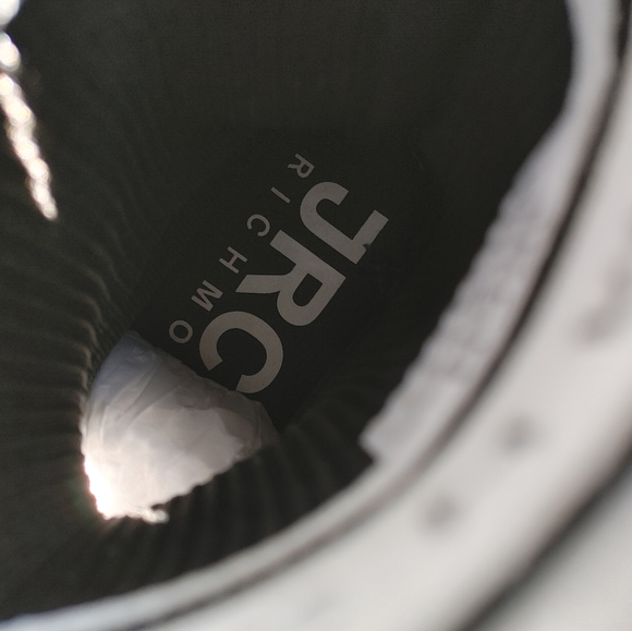 JOHN RICHMOND WOMENS SOCK FIT HI TOP SNEAKER IN BLACK, 36 - Picture 15 of 16